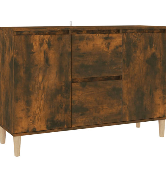 Sideboard Räuchereiche 103,5x35x70 cm Holzwerkstoff