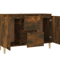 Sideboard Räuchereiche 103,5x35x70 cm Holzwerkstoff