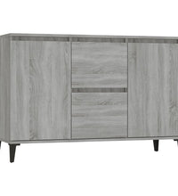 Sideboard Grau Sonoma 104x35x70 cm Holzwerkstoff