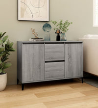 Sideboard Grau Sonoma 104x35x70 cm Holzwerkstoff