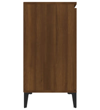 Sideboard Braun Eichen-Optik 104x35x70 cm Holzwerkstoff