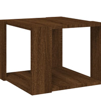 Couchtisch Braun Eichen-Optik 40x40x30 cm Holzwerkstoff