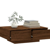 Couchtisch Braun Eichen-Optik 90x60x31 cm Holzwerkstoff