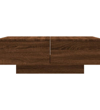 Couchtisch Braun Eichen-Optik 90x60x31 cm Holzwerkstoff