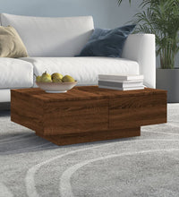 Couchtisch Braun Eichen-Optik 90x60x31 cm Holzwerkstoff