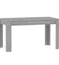 Esstisch Grau Sonoma 140x74,5x76 cm Holzwerkstoff