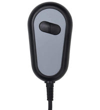 Massagesessel Elektrisch Schwarz Stoff