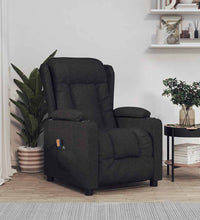 Massagesessel Elektrisch Schwarz Stoff