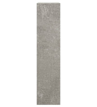 Schuhschrank Betongrau 63x24x103 cm Holzwerkstoff
