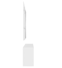 3-tlg. Flurmöbel-Set Weiß Holzwerkstoff