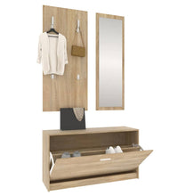 3-tlg. Flurmöbel-Set Sonoma-Eiche Holzwerkstoff