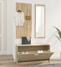 3-tlg. Flurmöbel-Set Sonoma-Eiche Holzwerkstoff