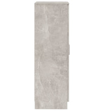 Schuhschrank Betongrau 55x35x108 cm Holzwerkstoff