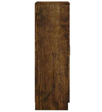 Schuhschrank Räuchereiche 55x35x108 cm Holzwerkstoff