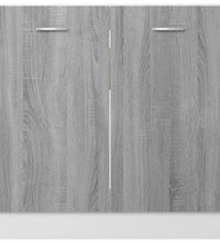 Spülenunterschrank Grau Sonoma 80x46x81,5 cm Holzwerkstoff