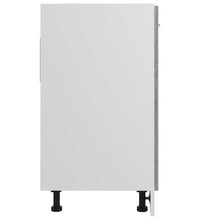 Spülenunterschrank Grau Sonoma 80x46x81,5 cm Holzwerkstoff