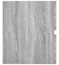 Waschbeckenunterschrank Grau Sonoma 41x38,5x45 cm Holzwerkstoff