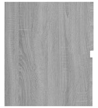 Waschbeckenunterschrank Grau Sonoma 80x38,5x45 cm Holzwerkstoff