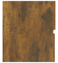 Waschbeckenschrank Räuchereiche 90x38,5x45 cm Holzwerkstoff