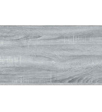 Badezimmerschrank Grau Sonoma 60x33x80 cm Holzwerkstoff