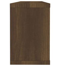 Würfelregale 6 Stk. Braun Eichen-Optik 60x15x23cm Holzwerkstoff