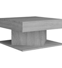 Couchtisch Grau Sonoma 57x57x30 cm Holzwerkstoff