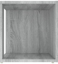 Beistelltisch Grau Sonoma 33x33x34,5 cm Holzwerkstoff
