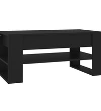 Couchtisch Schwarz 102x55x45 cm Holzwerkstoff