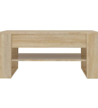 Couchtisch Sonoma-Eiche 102x55x45 cm Holzwerkstoff