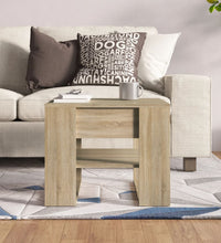 Couchtisch Sonoma-Eiche 55,5x55x45 cm Holzwerkstoff