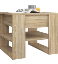 Couchtisch Sonoma-Eiche 55,5x55x45 cm Holzwerkstoff