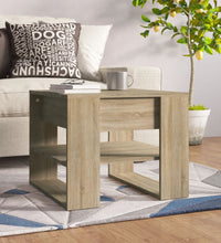 Couchtisch Sonoma-Eiche 55,5x55x45 cm Holzwerkstoff