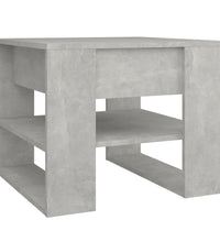 Couchtisch Betongrau 55,5x55x45 cm Holzwerkstoff