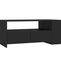 Couchtisch Schwarz 102x55x42 cm Holzwerkstoff
