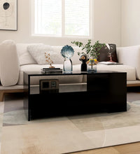 Couchtisch Schwarz 102x55x42 cm Holzwerkstoff