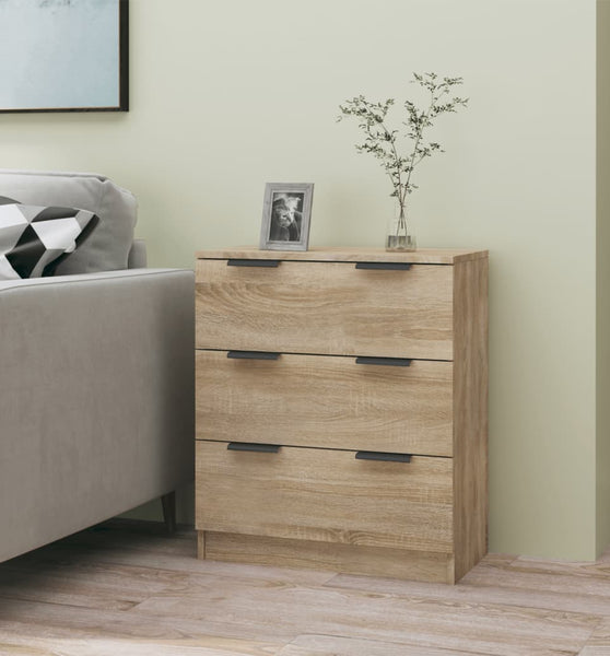 Sideboard Sonoma-Eiche 60x30x70 cm Holzwerkstoff