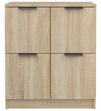 Sideboard Sonoma-Eiche 60x30x70 cm Holzwerkstoff