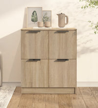 Sideboard Sonoma-Eiche 60x30x70 cm Holzwerkstoff