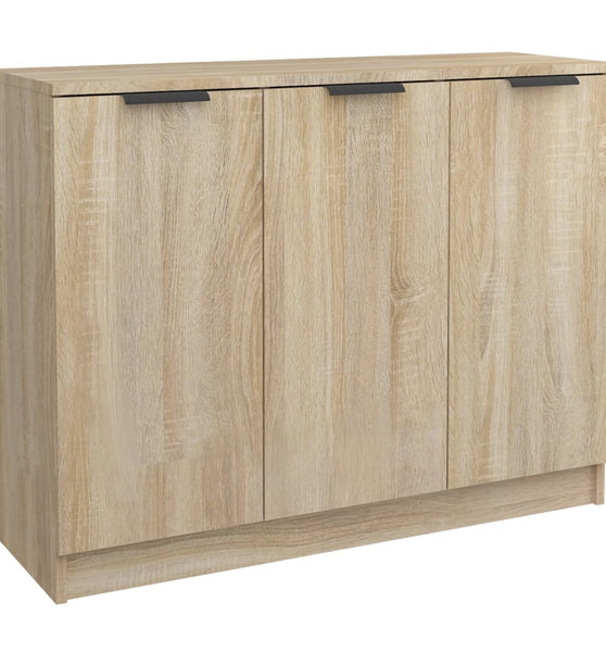 Sideboard Sonoma-Eiche 90,5x30x70 cm Holzwerkstoff