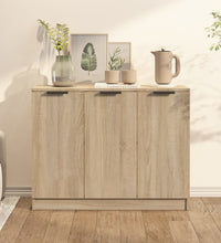 Sideboard Sonoma-Eiche 90,5x30x70 cm Holzwerkstoff