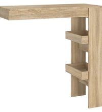 Wand-Bartisch Sonoma-Eiche 102x45x103,5 cm Holzwerkstoff