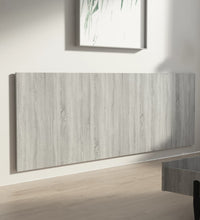 Wand Kopfteil Grau Sonoma 240x1,5x80 cm Holzwerkstoff