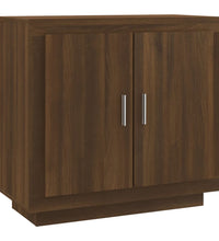 Sideboard Braun Eichen-Optik 80x40x75 cm Holzwerkstoff