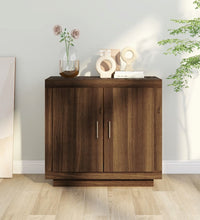 Sideboard Braun Eichen-Optik 80x40x75 cm Holzwerkstoff