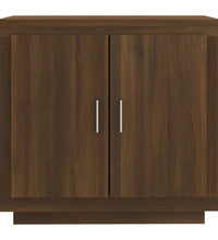 Sideboard Braun Eichen-Optik 80x40x75 cm Holzwerkstoff