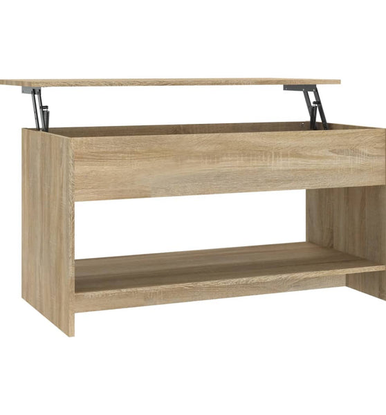 Couchtisch Sonoma-Eiche 102x50x52,5 cm Holzwerkstoff