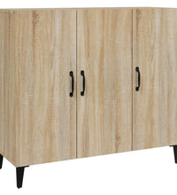 Sideboard Sonoma-Eiche 90x34x80 cm Holzwerkstoff