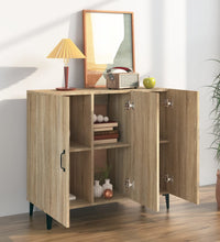 Sideboard Sonoma-Eiche 90x34x80 cm Holzwerkstoff