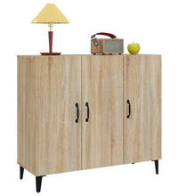 Sideboard Sonoma-Eiche 90x34x80 cm Holzwerkstoff