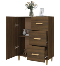 Sideboard Braun Eichen-Optik 69,5x34x90 cm Holzwerkstoff